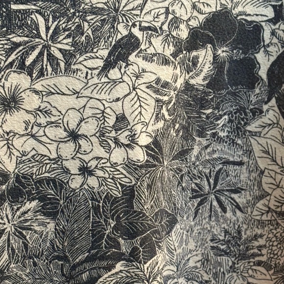 Old Navy Tropical Terry Cloth Crop Top - Picture 5 of 5